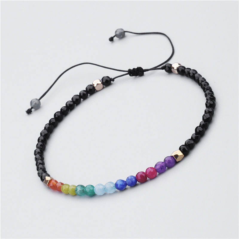 Dyed jade crystal bracelet 01 - Image 2