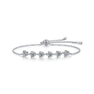 S925 Silver Dreamy Beauty Permeates  Bracelet Set  04