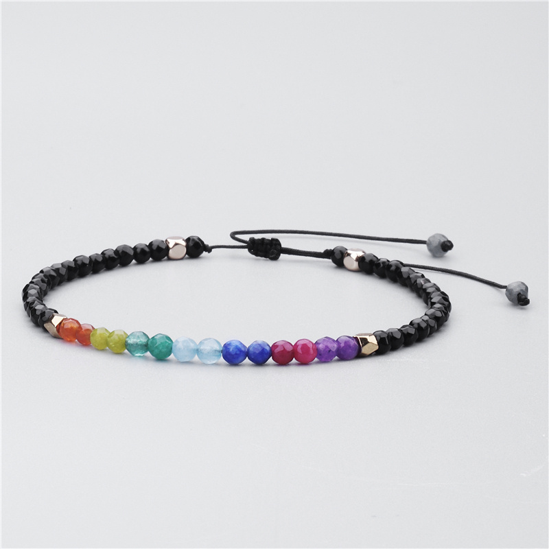 Dyed jade crystal bracelet 01 - Image 4